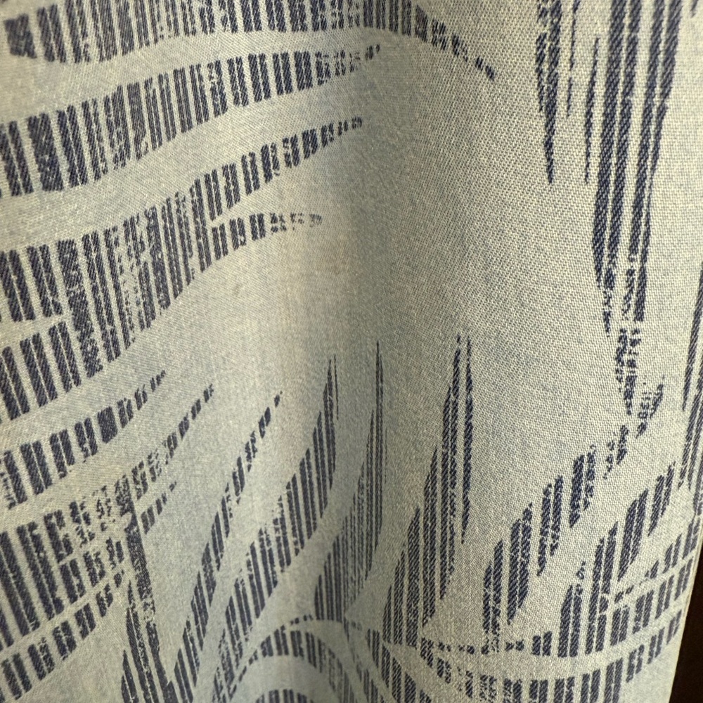 Jane & Delancey Wide Leg Blue Pants - Picture 2 of 9